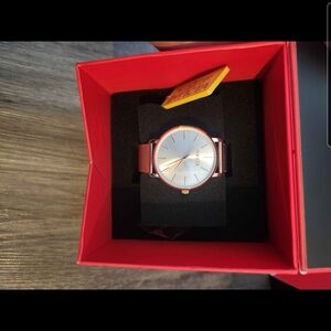 Invicta Rose Gold and White Timepiece